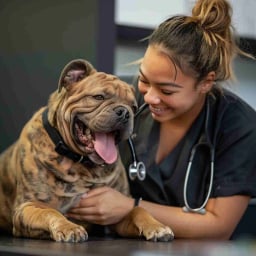 Veterinarian service for your dog's health